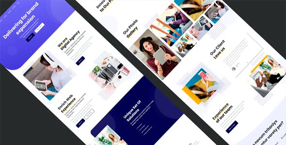 AgencyKit - Template Kit Elementor Porfolio