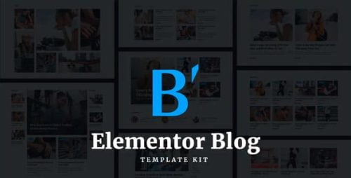 Blabber - Modern Blog & Magazine Elementor Template Kit