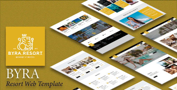 Byra - Template Kit de hotel y resort