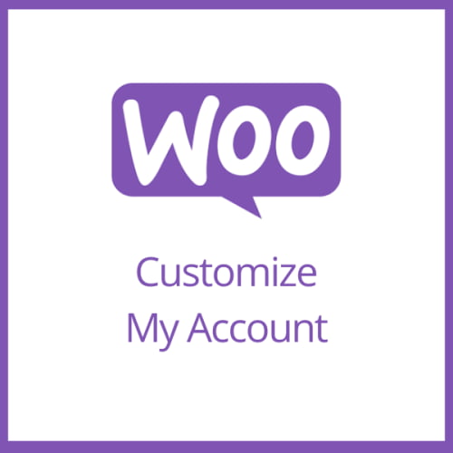 Plugin Customize My Account for WooCommerce