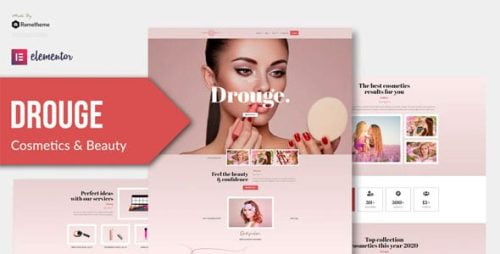 Drouge - Template Kit de elementos cosméticos