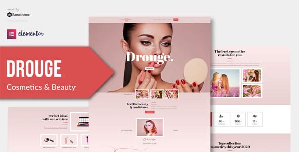 Drouge - Template Kit de elementos cosméticos