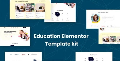 Edukit - Kit de plantillas de Elementor de educación