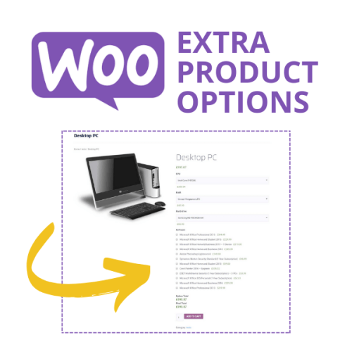 Plugin Extra Product Options for WooCommerce
