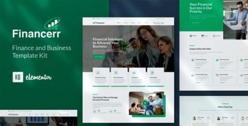 Financer - Template Kit de negocios y finanzas