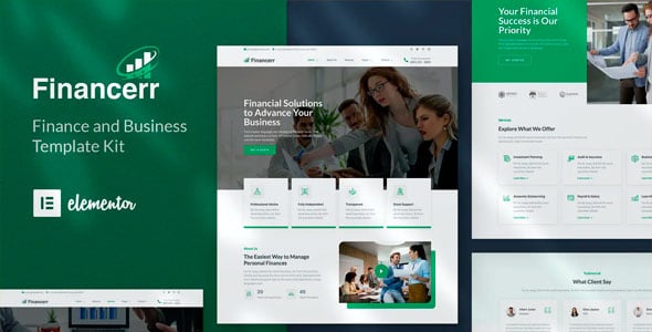 Financer - Template Kit de negocios y finanzas