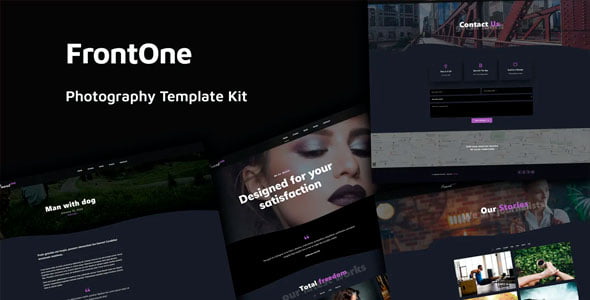 FronTone - Kit de Plantilla para fotografía creativa