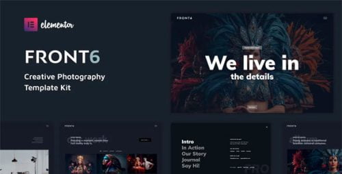 FrontSix - Template Kit de fotografía creativa