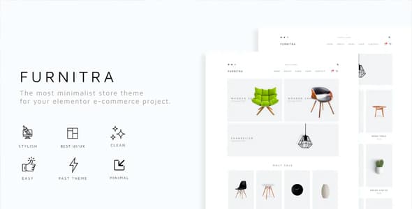 Furnitra - Modern eCommerce Elementor Template Kit