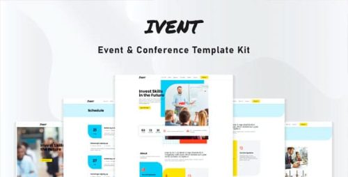Ivent - Template Kit eventos y conferencias