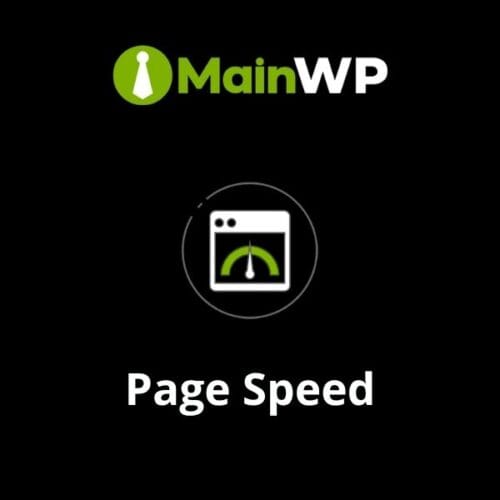 MainWP Page Speed