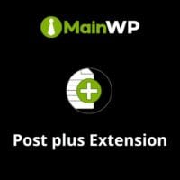 Main post plus