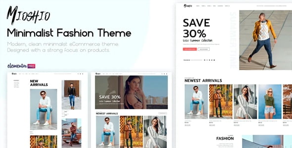 Mioshio - Moda eCommerce Elementor Template Kit