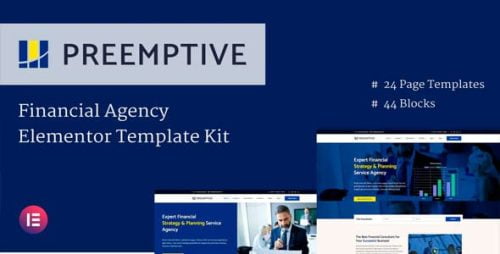 Preemptive - Template Kit de elementos empresariales y financieros