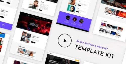 RareRadio | Template Kit para elementos de música y streaming
