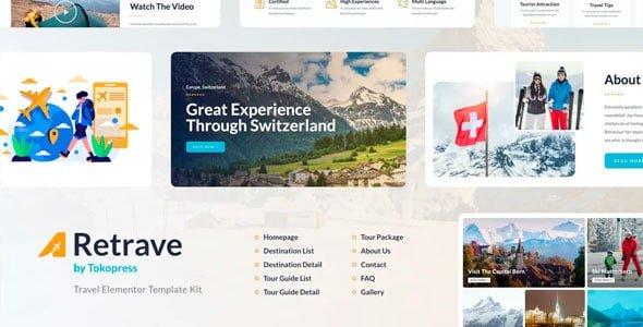Retrave - Kit De Plantilla Para Elementos De Viaje