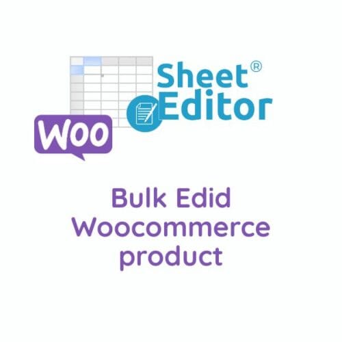 WP Sheet Editor WooCommerce Products Premium