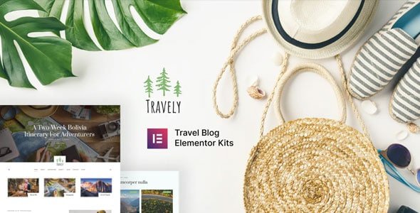 Travely - Template Kit de blog de viajes