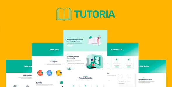 Tutoria - Formación Y Cursos En Línea Elementor Template Kit