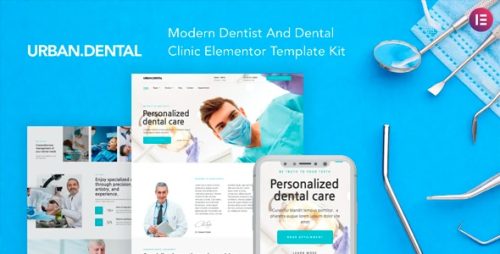 UrBandental — Template Kit Para Dentista Y Clínica Dental