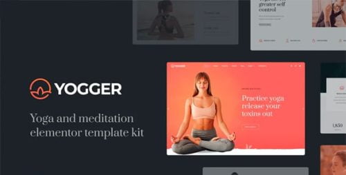 Yogger - Template Kit para meditación y yoga